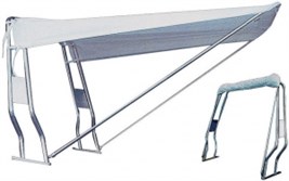 Şişme Botlar için Teleskopik Tente