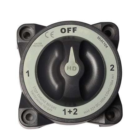 Akü Şalteri Ağır Hizmet 1-2-1+2-OFF