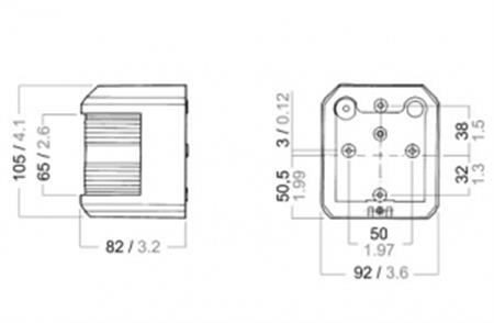 Aqua Signal 41 serisi seyir feneri