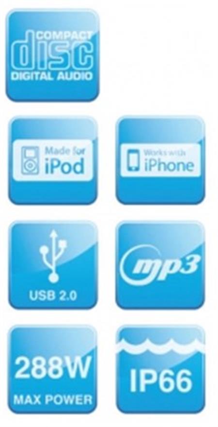 Aquatic -CD-4B Gömme Medya Kontrol Merkezi