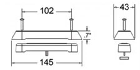 Attwood sualtı aydınlatma lambası Beyaz 12V