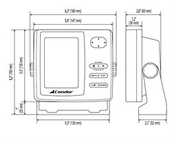 Condor 325 DF Balık Bulucu Türkçe Menü