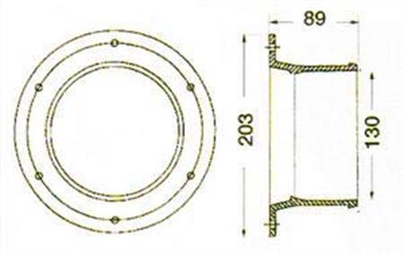 Barnegat Light liman/kıç aydınlatma lambası