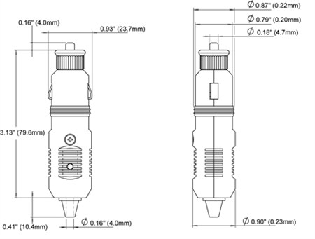 Blue Sea Systems 12 Volt Fiş 1010