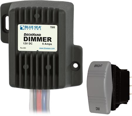 Blue Sea Systems Deckhand Dimmer 12V DC 6A 7506