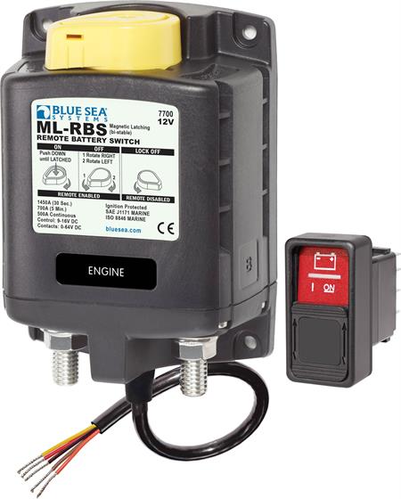 Blue Sea Systems ML-RBS Uzaktan Kumandalı Akü Şalteri 7700-12V