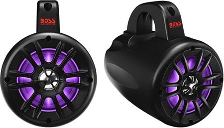 BOSS Audio Systems B40RGB Renkli Bluetooth lu Amfi li Waketower Marin Hoparlör