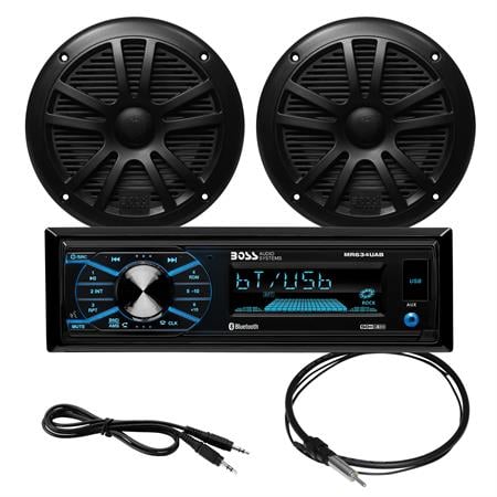 BOSS Audio Systems MCBK634B.6 Marin Teyp ve Hoparlör Seti