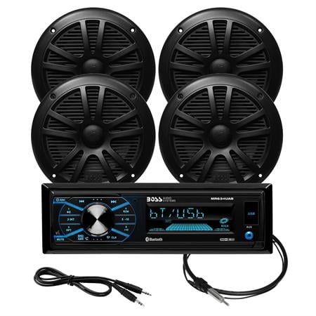 BOSS Audio Systems MCBK634B.64 Marin Teyp ve Hoparlör Seti