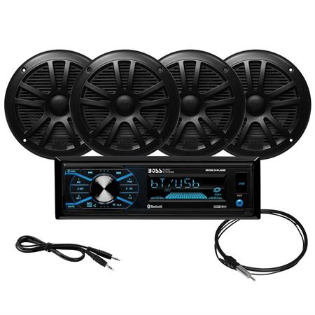 BOSS Audio Systems MCBK634B.64 Marin Teyp ve Hoparlör Seti