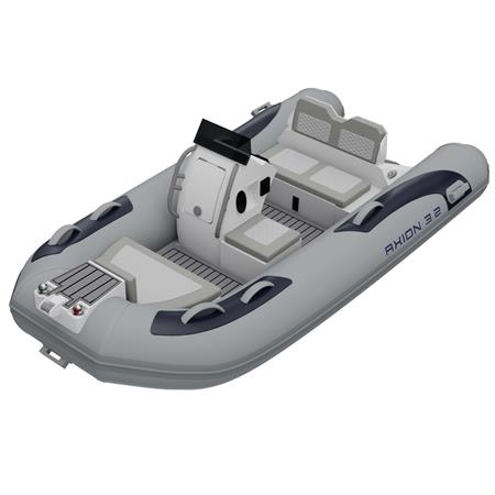 BTM Boat AXION 3.2 Alüminyum Sabit Tabanlı Konsollu Şişme Bot - Gri