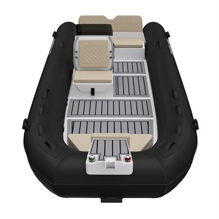 BTM Boat AXION 4.8 Alüminyum Sabit Tabanlı Konsollu Şişme Bot - Siyah