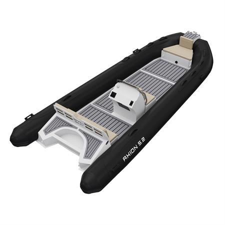 BTM Boat AXION 5.2 Alüminyum Sabit Tabanlı Konsollu Şişme Bot - Siyah