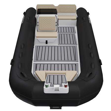 BTM Boat AXION 5.2 Alüminyum Sabit Tabanlı Konsollu Şişme Bot - Siyah