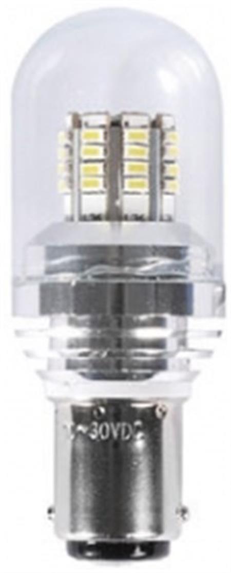 Cam Kapaklı Ledli Ampul BA15D 12/24V 3.5 W