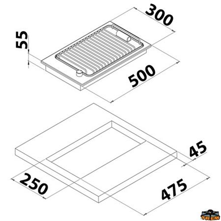 CAN PB1327 Elektrikli Barbekü