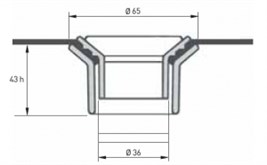 Bravo 2001 Şişme bot valfi