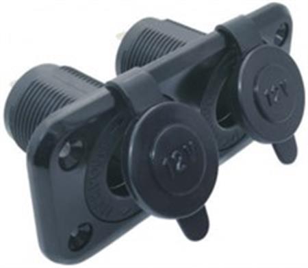 Çiftli çakmak tip soket