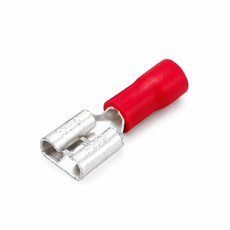 Dişi Faston Terminal 0.5 - 1.5 mm² Genişlik 0.8 x 6.35 mm