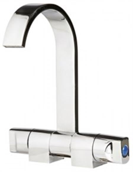 Döner Başlıklı Musluk Kromaj Soğuk/Sıcak