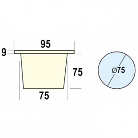 Duş yuvası, kapaklı