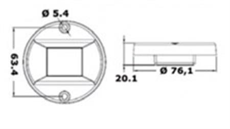 Evoled Pupa Feneri 12V Ledli