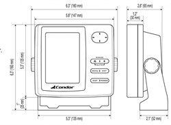 Condor 322 DC Balık Bulucu Türkçe Menü