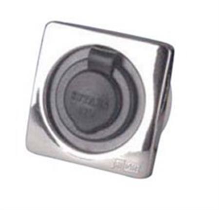 Frilight Priz Çakmak Tipi Kromaj Kapakçıklı