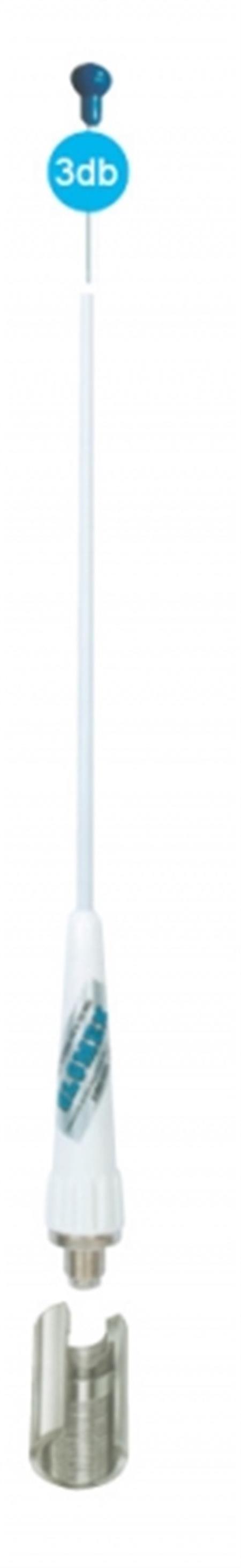 Glomex RA106 Marine VHF Anteni Paslanmaz Çelik