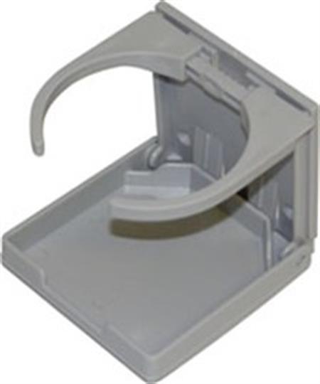 Gri Plastik Katlanır Bardaklık 100x95mm