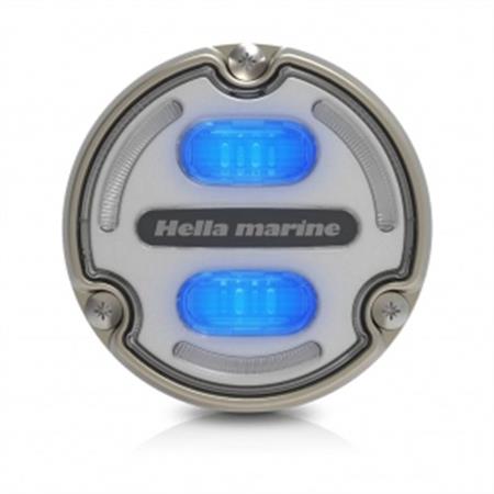Hella Marine Apelo A2 Bronz Beyaz/Mavi su altı aydınlatma lambası