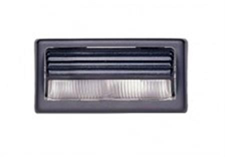 Hella Marine Ayarlanabilir açılır lamba Siyah, Şeffaf lensli