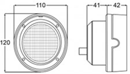 Hella Marine Gömme Güverte Aydınlatma Lambası 24V