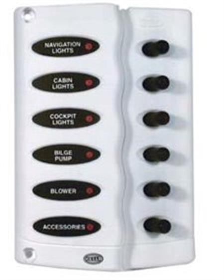 Hella Marine kompakt sigorta paneli gri