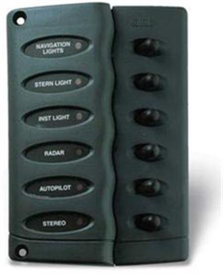 Hella Marine kompakt sigorta paneli gri