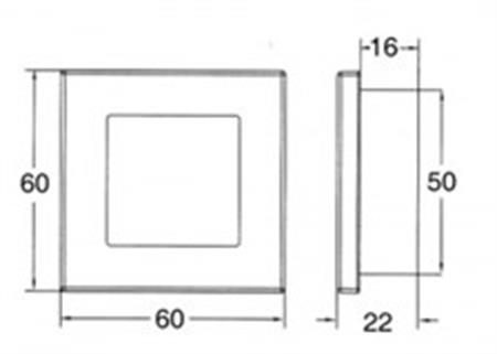 Hella Marine Ledli Merdiven-Havuz Lambası Altın Görünümlü 12V
