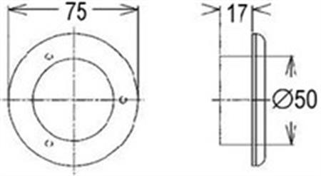 Hella Marine Mavi Ledli Lamba 12V Beyaz