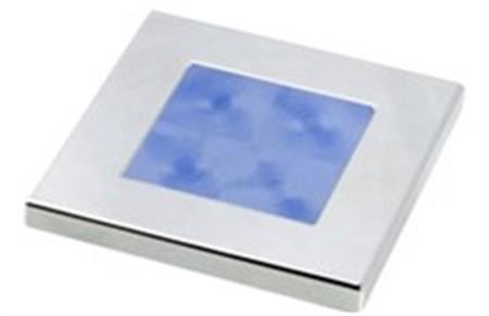 Hella Marine Mavi Ledli Merdiven-Havuz Lambası Saten Kromaj Çerçeve 24V