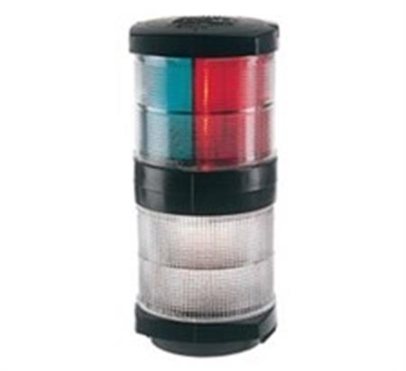 Hella Marine Model 2984 3 Renkli Çapa Fenerli Seyir Feneri  12V/10-25W