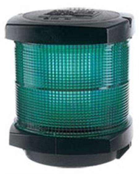 Hella Marine Model 2984 Seyir Feneri Yeşil 360°,Siyah Gövdeli 12V/10-25W