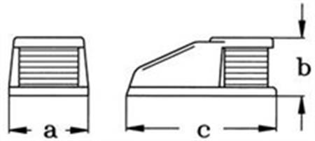 Hella Marine model 3562 iskele feneri 12V Beyaz