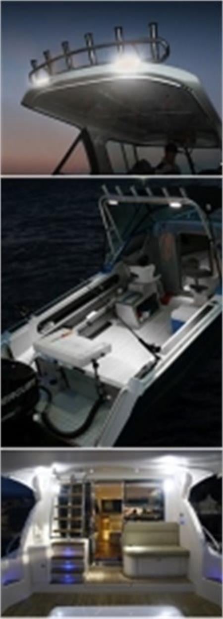 Hella Marine Sea Hawk Led Güverte Aydınlatma Lambası Braketli