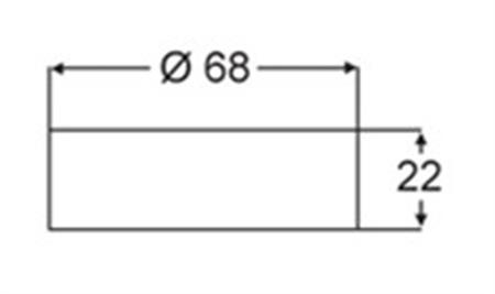 Hella Marine Tip 8516 Halojen Spot Beyaz