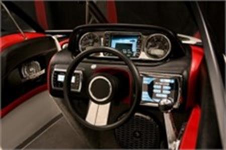 Isotta marin Idra Dümen Simidi 35cm Siyah Deri