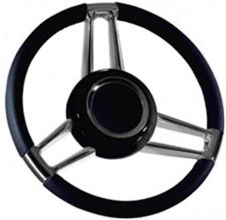 Isotta marin Medelena Dümen Simidi  36 cm Siyah Deri