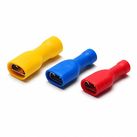 İzoleli Dişi Faston Terminal 0.5 - 1.5 mm² Genişlik 0.8 x 6.35 mm