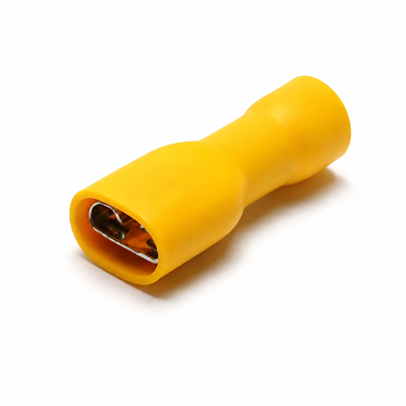 İzoleli Dişi Faston Terminal 4.0 - 6.0 mm² Genişlik 0.8 x 6.35 mm