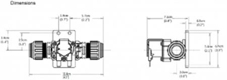 Jabsco 37038 Solenoid /Anti-Sifon valf