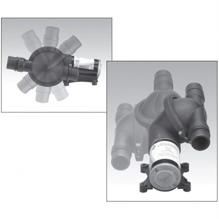 Jabsco Diyaframlı Duş Boşaltma ve Sintine Pompası 16.3 L/dk 12V
