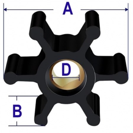 Jabsco Impeller 22405-0001-P